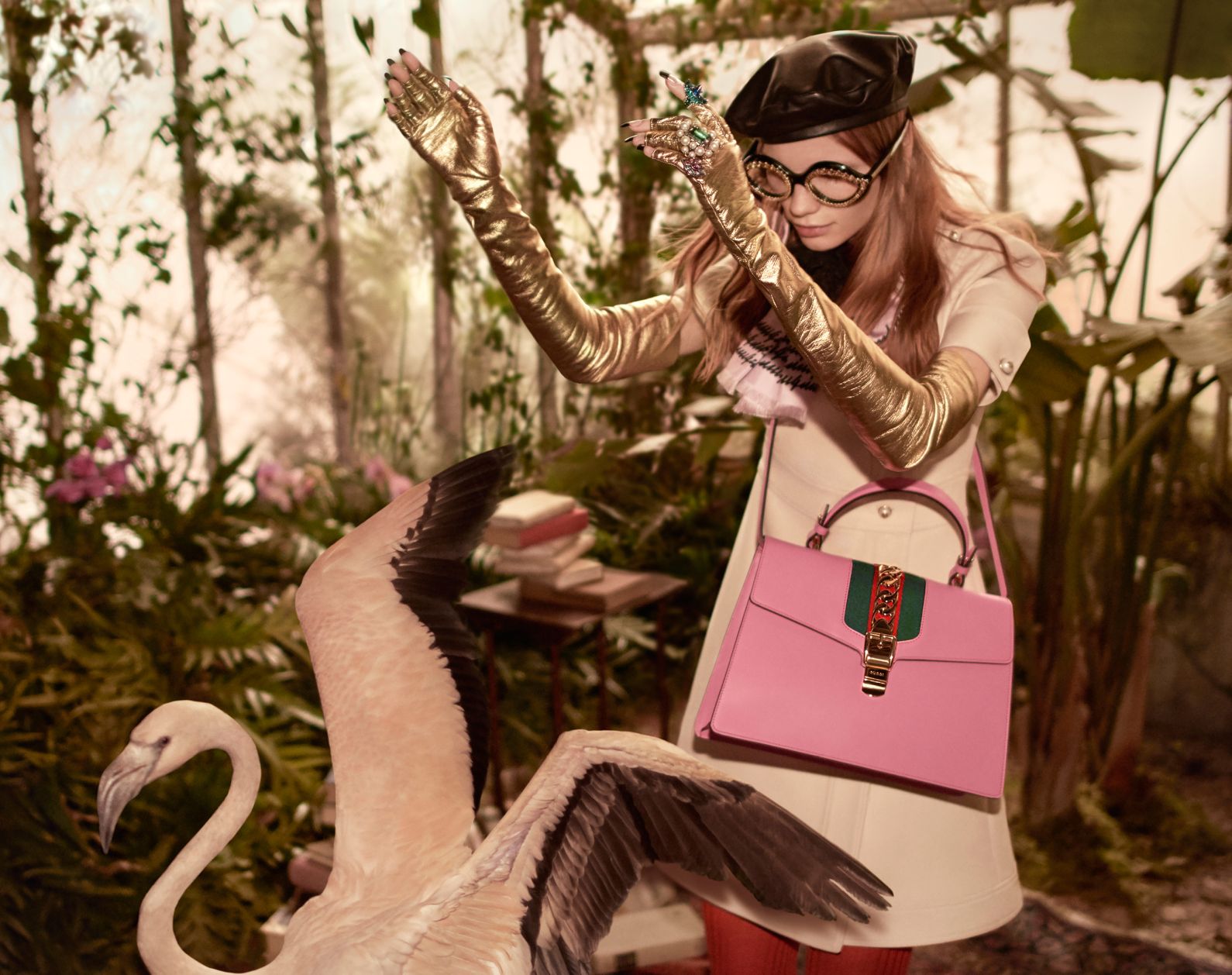 gucci's pre-fall campaign