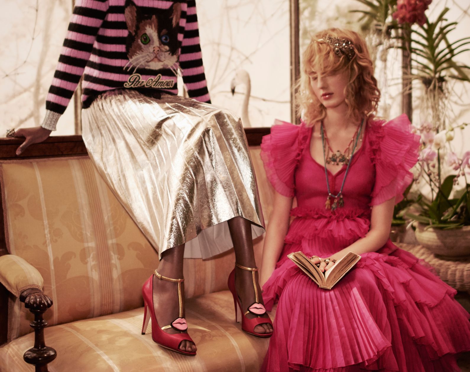 gucci's pre-fall campaign