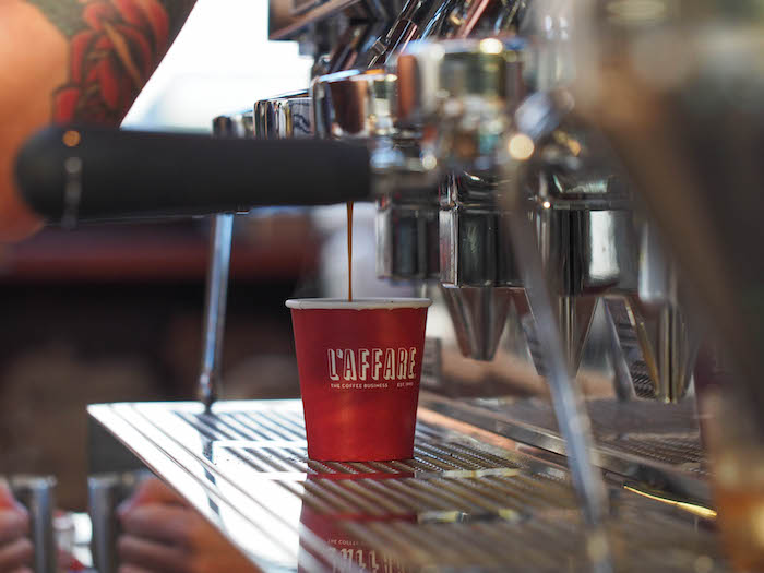 L'affare's first Auckland cafe!