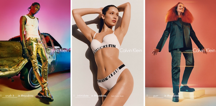 Calvin Klein Frank Ocean Bella Hadid 