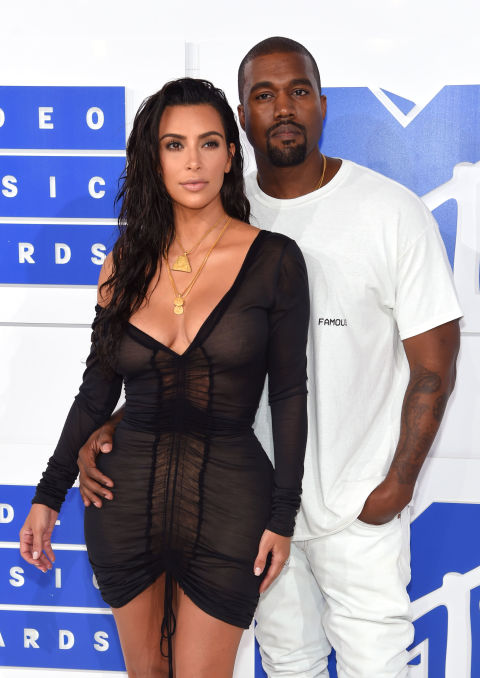 VMA's red carpet Kim and Kanye