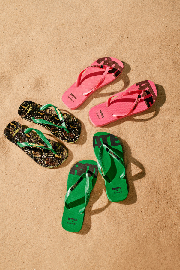 ROTATE's Thora & Jeanette on ROTATE x Havaianas