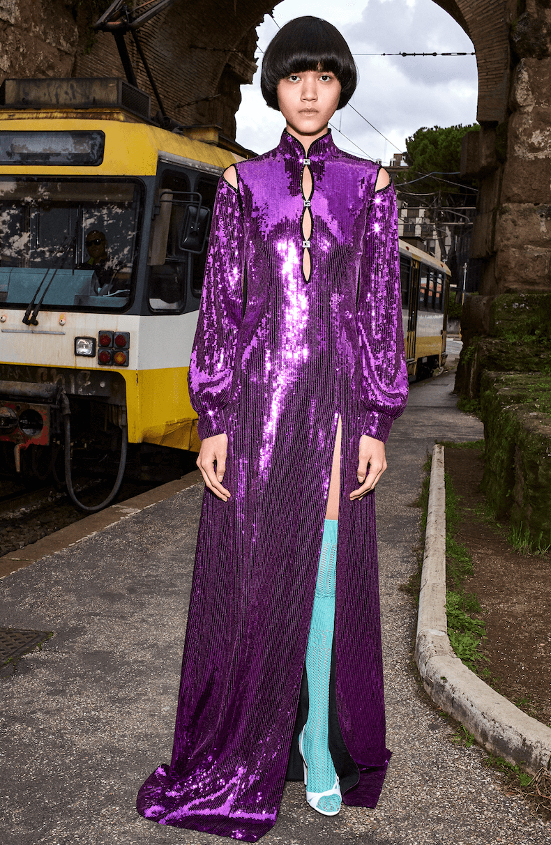 Gucci Pre-Fall 2020 collection lookbookFashionela