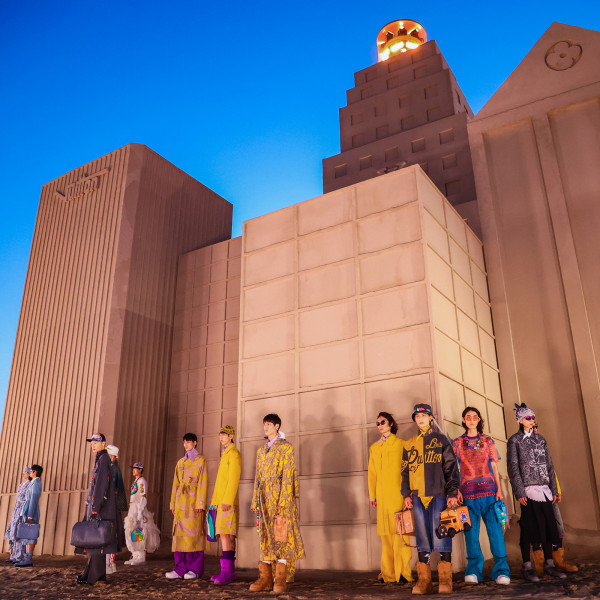 A look at all the elements at the Louis Vuitton Men's SS23 Spin