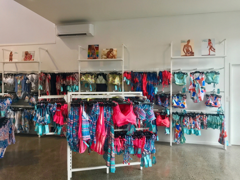 Swimwear shop store