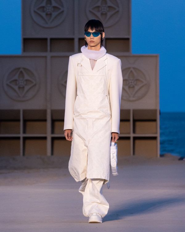Louis Vuitton fashion editorial taken from the Spring 2020 issue