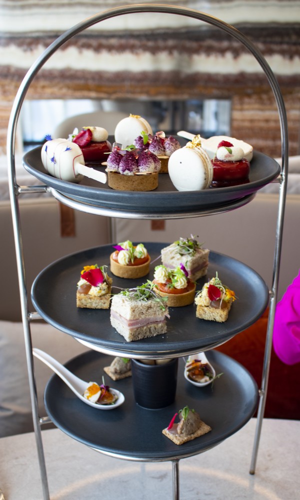 Sofitel afternoon tea tiers