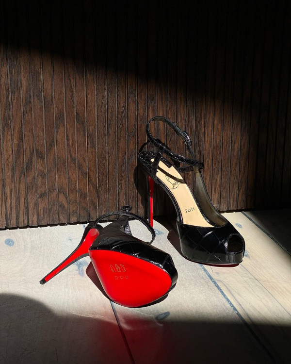 You can now shop the iconic red-soled Christian Louboutins at Faradays