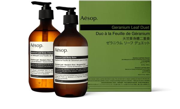 Aesop Geranium Leaf Duo