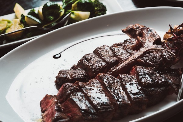 Rib Eye on the Bone Botswana Butchery Banquet