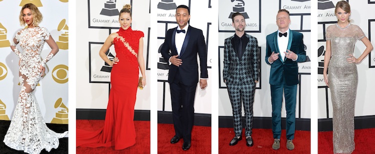 Golden Globes Grammys Outfits Best Dressed