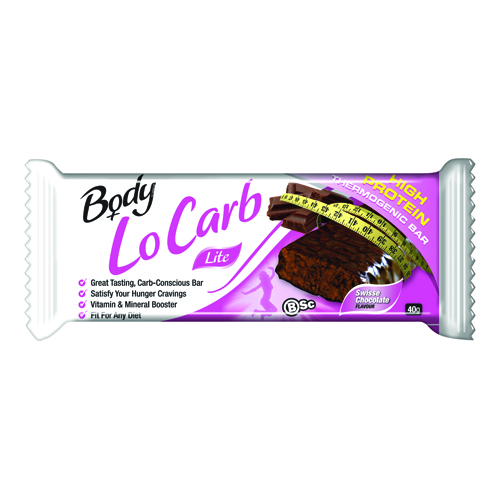 Body Lo Carb Bar Swisse Chocolate RRP 4.50