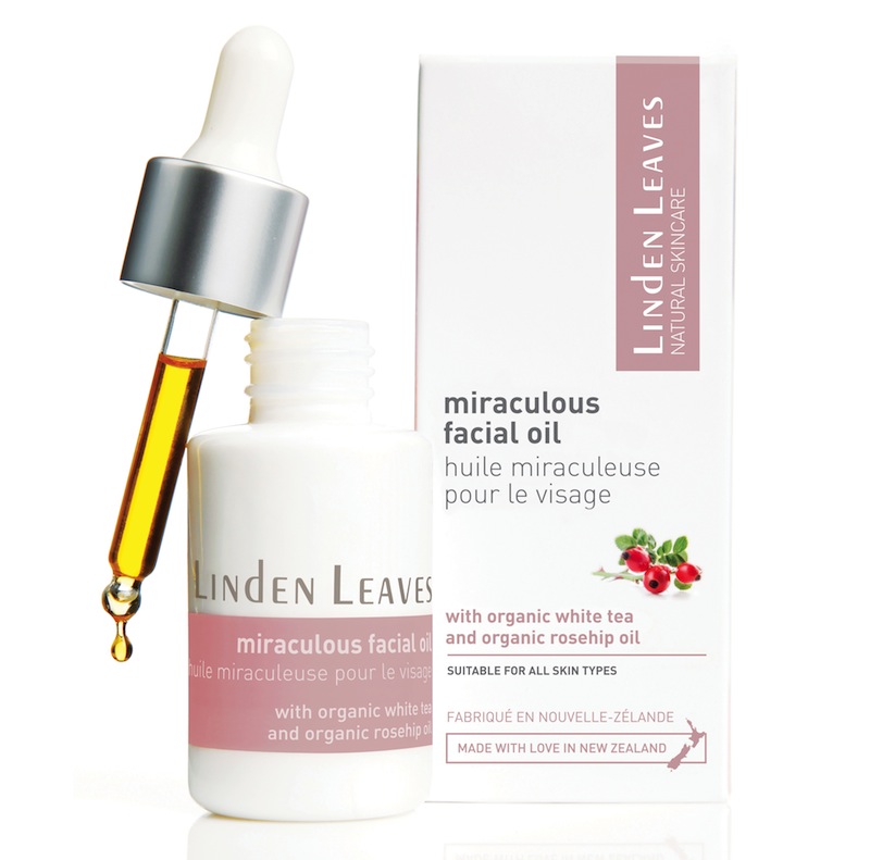 Linden Leaves Miraculous Facial Oil with Organic White Tea $64.99 with dropper