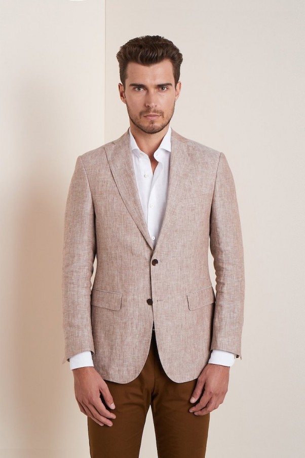 beige linen jacket plain brown linen jacket outfit jdn35