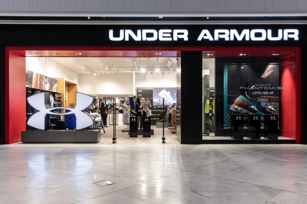 Under Armour opens their brand house store in Westfield Newmarket