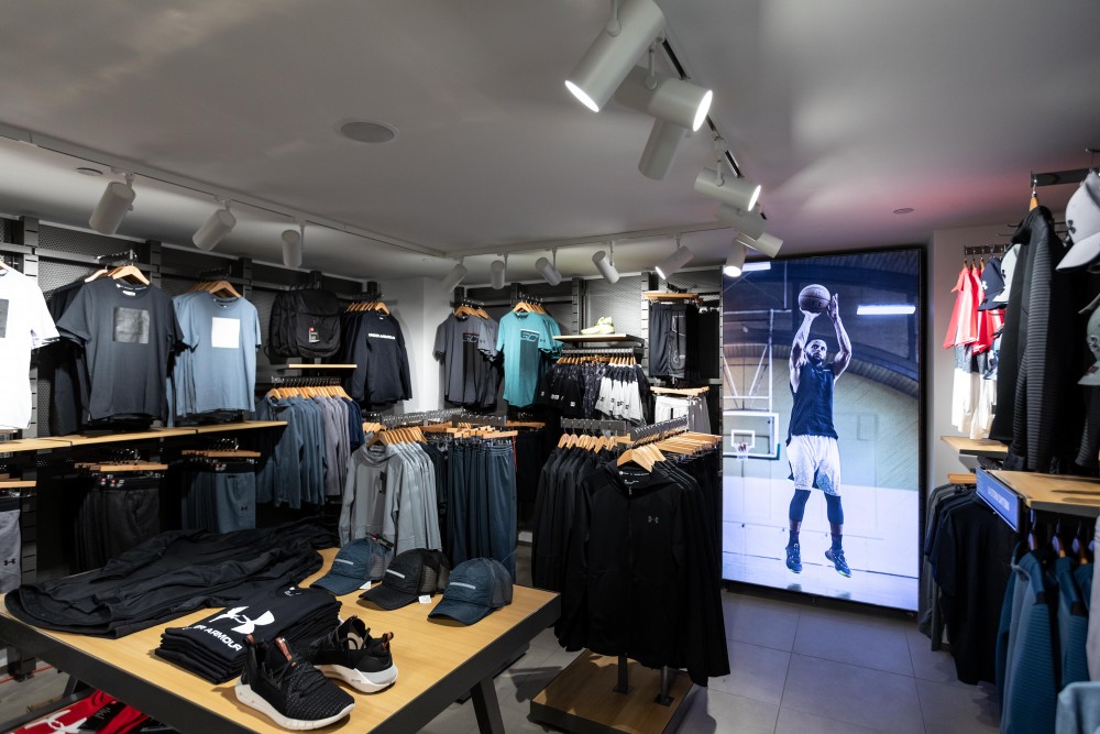 Under Armour opens their brand house store in Westfield Newmarket