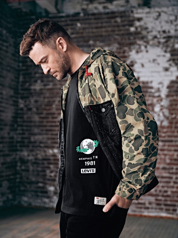 Justin timberlake for levi's best sale