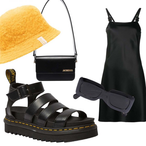 Doc martens best sale sandals outfits